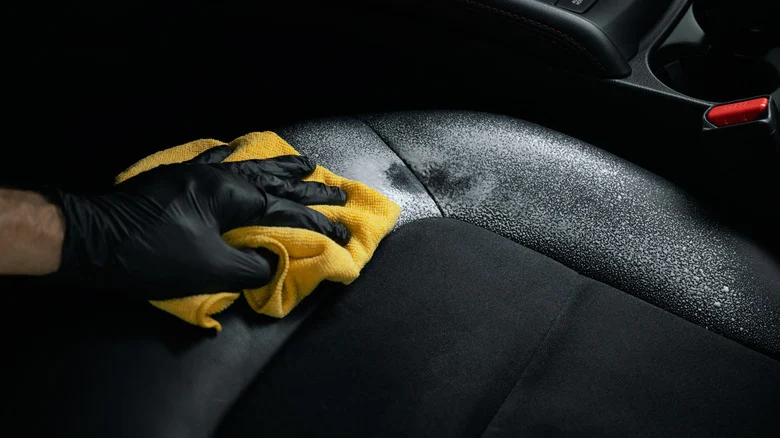 How to remove oily stains from leather upholstery